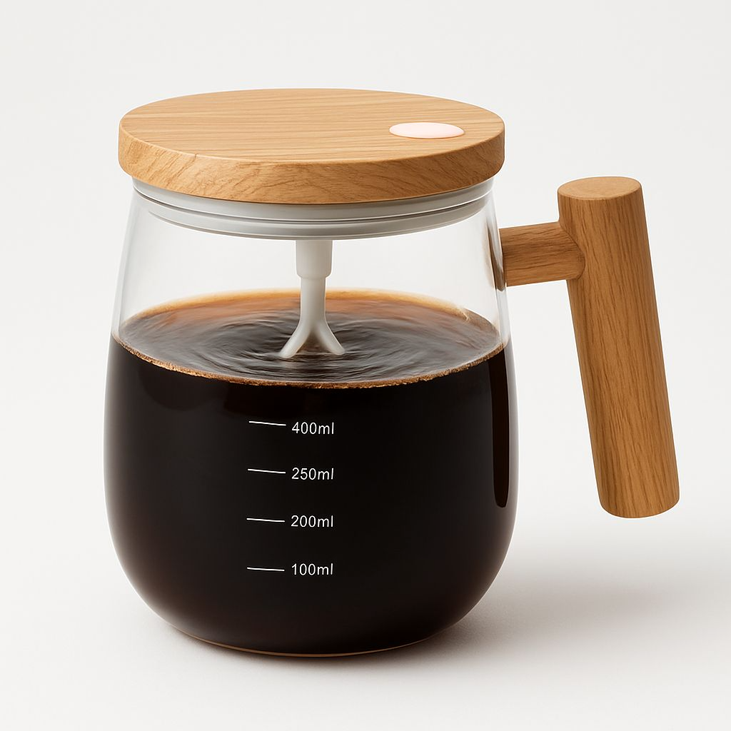 Taza de café agitadora de 400 ml